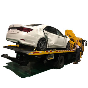 Dongfeng 4X2 5 tonnes Dépanneuse 5.6m Lits échoués Véhicule de récupération Véhicule de récupération routière avec grue à bras rabattable - Product Image 2