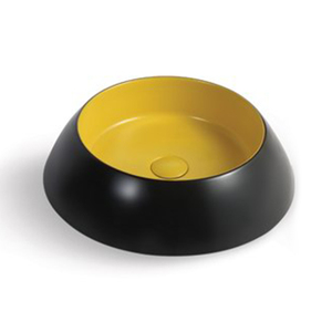 Lavabos diseño contador sobre montaje piedra mármol natural <span class=keywords><strong>lavabo</strong></span> del arte - Product Image 5