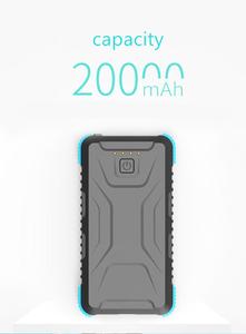 Ad alta capacità 20000mah impermeabile banca di potere <span class=keywords><strong>a</strong></span> buon mercato prezzo colorato <span class=keywords><strong>batteria</strong></span> esterna caricatore del telefono con luce <span class=keywords><strong>a</strong></span> LED di tipo portatile - Product Image 2