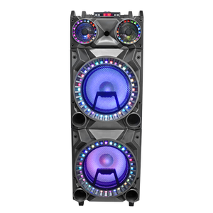 Bafle-caja de madera de 10 pulgadas, 10000watss, usb, TF, radio, karaoke, gran potencia, música, escenario, altavoz con micrófono inalámbrico - Product Image 3