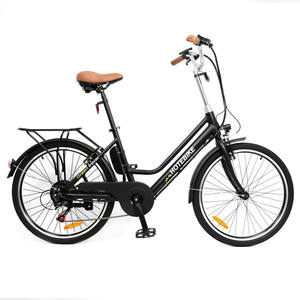 Popular bicicleta eléctrica clásica económica de 24 pulgadas para damas Venta caliente 26 "28" 250W 350W - Product Image 5