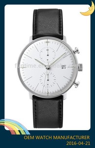 <span class=keywords><strong>Orologio</strong></span> da polso promozionale! Super Fashion cupola <span class=keywords><strong>quadrante</strong></span> <span class=keywords><strong>bianco</strong></span> vetro zaffiro cronografo <span class=keywords><strong>orologio</strong></span> automatico - Product Image 2