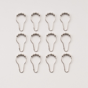 <span class=keywords><strong>Crochet</strong></span> pour <span class=keywords><strong>rideau</strong></span> de douche <span class=keywords><strong>Anneau</strong></span> de <span class=keywords><strong>rideau</strong></span> de douche en nickel lot de 12 vente en gros - Product Image 4