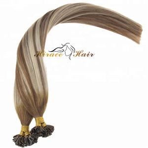 OEM, extension de cheveux brésiliens blonds avec pointe, couleurs mélangées avec piano - Product Image 3