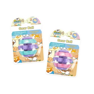 Factory Direct Sale Practical Spiky Rubber Chew Ball Dog Toy - Product Image 2