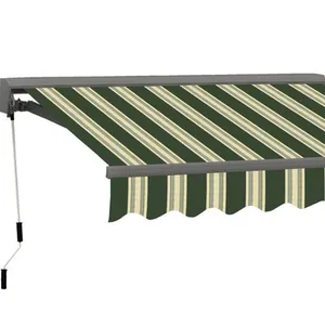 Stylish outdoor retractable awning