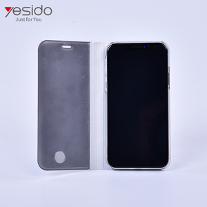 Miroir flip en cuir retour housse téléphone pour iphone XS, pour <span class=keywords><strong>apple</strong></span> iphone XS cas de couverture arrière - Product Image 5