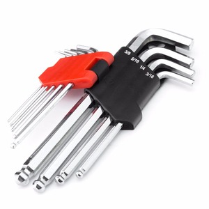 9-Piece SAE Ball Point Allen <strong>Wrenches</strong> Set