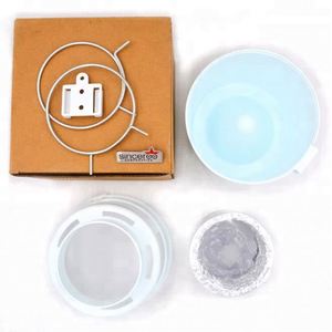 Kit de filtre à peluches en plastique rigide, anti-basculement avec 2 pinces, tuyau en vinyle et support intégré <span class=keywords><strong>pour</strong></span> sécheuse - Product Image 3