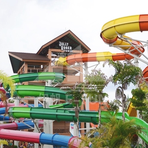 Nhà Máy Trực Tiếp Kết Hợp Thương Mại Sợi Thủy Tinh Trượt Nước Cho Ngoài Trời - Product Image 3