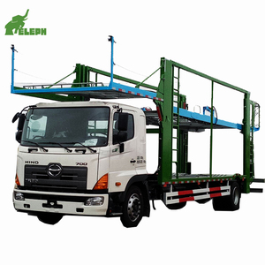 Лидер продаж, сделано в Китае, центральные оси interlink, тандемный тип, 8 единиц, автомобильный Грузовик-перевозчик, прицеп с <span class=keywords><strong>prime</strong></span> mover - Product Image 2