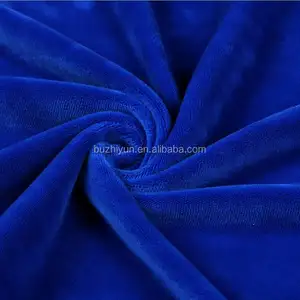 polyester spandex super soft velboa fabric for thermal underwear