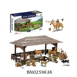 2019 <span class=keywords><strong>animali</strong></span> di plastica di buona qualità caldi giocattoli Happy Farm Set Toys - Product Image 5