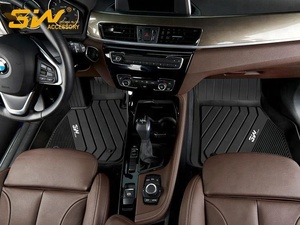 แผ่นรองพื้นรถยนต์ 3 มิติ TPE กันลื่น 3W สำหรับ <span class=keywords><strong>BMW</strong></span> <span class=keywords><strong>X1</strong></span> - Product Image 3