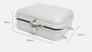 Indoor Outdoor Impermeabile in ABS FTTH 16 Core In Fibra Ottica Splitter Distribution Terminal Box ODP ODB FDB PISOLINO - Product Image 6