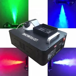 ステージリモコンミニスモークマシン1500WLEDアップフォグマシン - Product Image 1