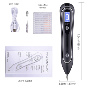 Black with lamp mole pen - Product Image 5