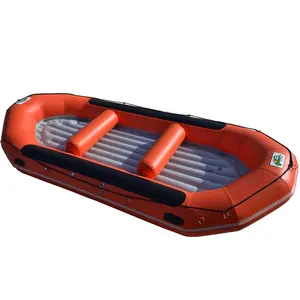 Offre Spéciale L'eau Blanche Gonflable De 6 Personnes Professionnel Pvc Radeau Gonflable Flottant Radeau