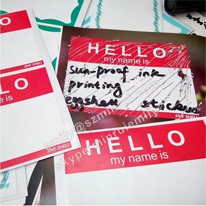 Tùy Chỉnh Xin Chào Tên Tôi Là Vỏ Trứng Graffiti Dán In Ấn, Tùy Chỉnh Cá Nhân Riêng Vinyl Vỏ Trứng Sticker - Product Image 2