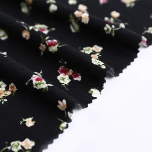 Super soft single printed jersey knit textile French terry fabric printing wholesale for garments