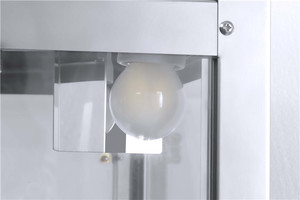 Công Nghiệp Thép Không Gỉ + Kính CE Chứng Nhận Sản Xuất Bỏng Ngô Máy - Product Image 3