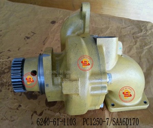 Bomba de Agua 6240-61-1103 para Excavadora PC1250-7 SAA6D170E-<span class=keywords><strong>5</strong></span>, Repuestos para Motor Diésel 6240-61-1102 6240-61-1100, Camión Volquete <span class=keywords><strong>HD465</strong></span> - Product Image 4