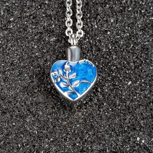 Eudora — collier et <span class=keywords><strong>pendentif</strong></span> cœur <span class=keywords><strong>de</strong></span> <span class=keywords><strong>vie</strong></span>, nouveau Design, bijoux Urn, <span class=keywords><strong>pendentif</strong></span> pour ceintures - Product Image 3