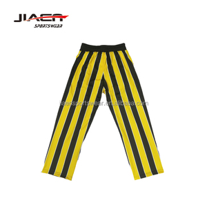 Pantalones de baloncesto a rayas con botones, ropa de baloncesto con sublimación personalizada, pantalones calientes - Product Image 2