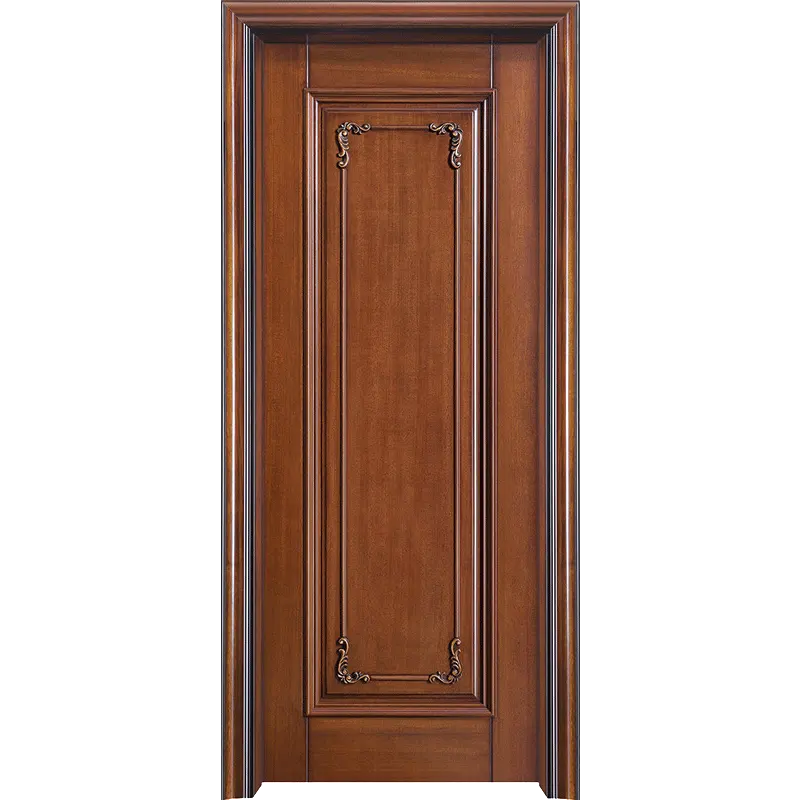 Exterior porta de madeira sólida, de alta qualidade, sólidos de madeira de teca