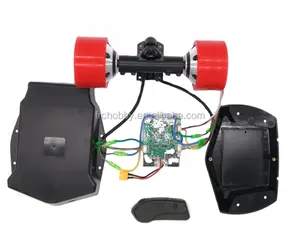 홀 센서 전동 휠 허브 모터가있는 전기 스케이트 보드 키트 24V 36V 90mm 브러시리스 허브 모터