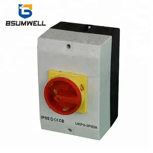 IP65 230 v/440 v AC 10A 16A 20A 25A 32A 40A 50A 63A 80A 100A impermeabile agli agenti atmosferici solare pv dc isolator interruttore