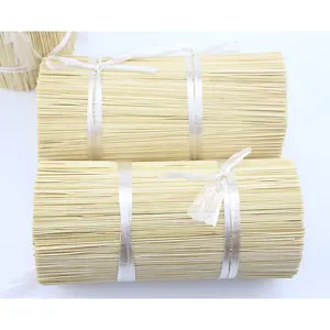 Dry Straight 8 Inch Incense Bamboo Sticks For Agarbatti