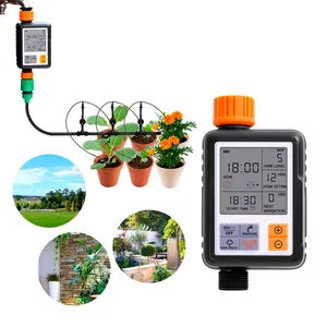 New Design Smart Program IP65 Waterproof Electric Digital Irrigation Garden Water Timer With 1/2 and 1/4 Inches