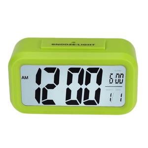 Intelligent horloge avec Jour Date Température Alarme et Rétro-Éclairage Bureau Table Horloge avec LCD Voyage snooze réveil - Product Image 1