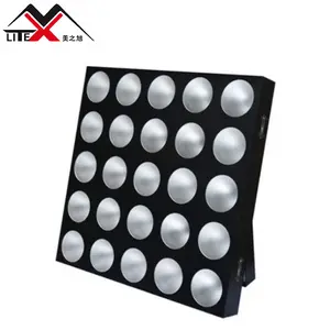 派对迪斯科 25pcs 10W 3in1 RGB 混合彩色 led 面板矩阵舞台灯