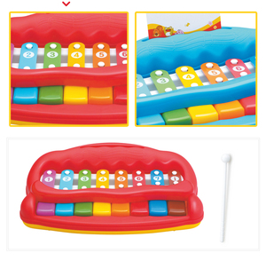 Giocattolo Musicale 2in1 per <span class=keywords><strong>Bambini</strong></span> in Plastica ABS: <span class=keywords><strong>Pianoforte</strong></span> e Xilofono - Product Image 6