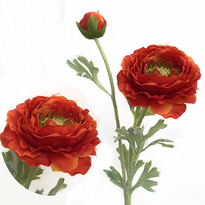 Fiori Artificiali all'Ingrosso: Loto Inglese e Peonie Finte in Plastica, Stile Giovane da 60 cm per Decorazioni Casa e Matrimoni - Product Image 2