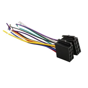 Universal ISO wiring harness for car stereo system