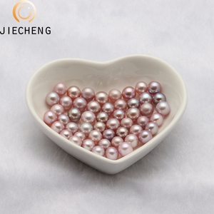 ไข่มุกน้ำจืดทรงกลม ขนาด 6-7 มม. เกรด 3A ไม่มีรู สำหรับขายส่ง - Product Image 2