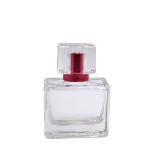 empty bottle of china imported 60ml luxury perfume bottle glass cosmetic container packaging