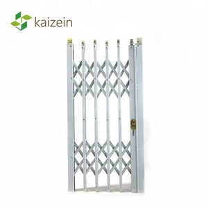 Barres de sécurité en acier galvanisé, fer forgé, double battant, grille <span class=keywords><strong>coulissante</strong></span> pour <span class=keywords><strong>porte</strong></span> - Product Image 5