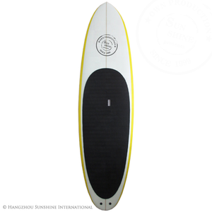 Orange Rot und Weiß Epoxy Foam <span class=keywords><strong>SUP</strong></span> Paddle Board mit Griff - Product Image 4