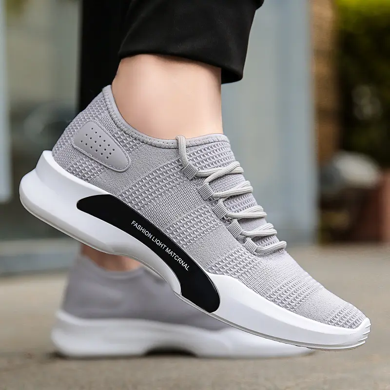 fashion spanish shoe brands walking style wholesale breathable jump men Casual sport shoes