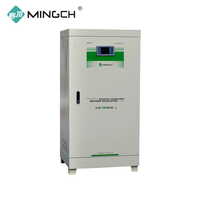 Stabilisateur de tension sans contact monophasé triphasé 15 KVA 30 KVA 10 KVA 220V 230V 380V triphasé avec affichage numérique LED