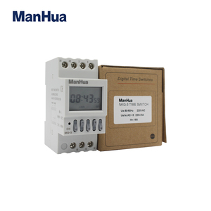 ManHua 220 В 16A случайные часы колокол управление NKG-3 220V AC 15 220V 3A переключатель таймера уличного света - Product Image 5