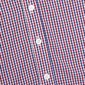 De los hombres de tela de bambú contraste a Yugo botón abajo camisa - Product Image 3