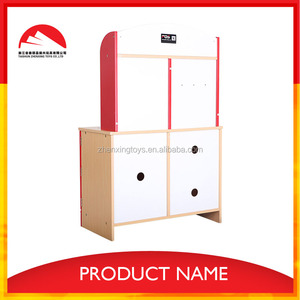 Ensemble de jeu de <span class=keywords><strong>cuisine</strong></span> <span class=keywords><strong>en</strong></span> <span class=keywords><strong>bois</strong></span> pour enfants <span class=keywords><strong>en</strong></span> MDF, couleur rouge - Product Image 5