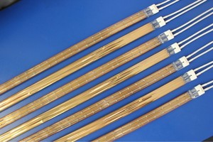 Twin Tubo di <span class=keywords><strong>Lampade</strong></span> IR per la stampa industria lampada a raggi <span class=keywords><strong>infrarossi</strong></span> per essiccazione inchiostri - Product Image 3
