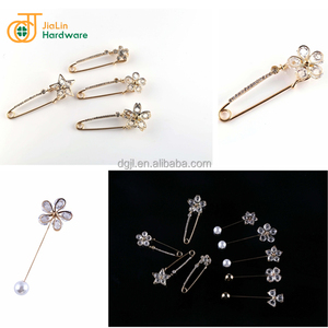 Mode Élégante Perle Broche Pins Pour Hommes Costumes - Product Image 5