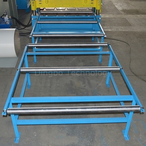 Standard K campata arco copertura lamina rotolo formatrice per magazzino fabbricazione di acciaio 38m lunghezza fabbricazione e prezzo - Product Image 6